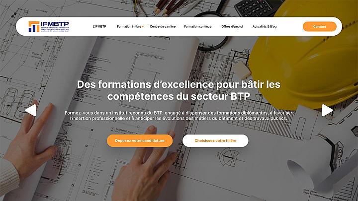 IFMBTP | Plateforme pour inscriptions 