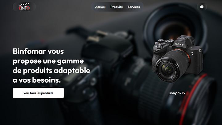 Binfomar | Site E-commerce